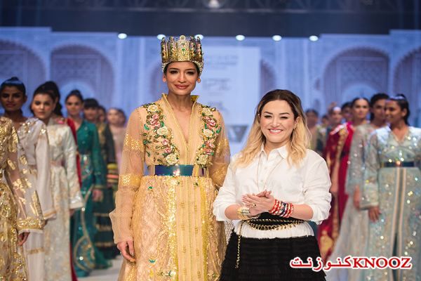 المصممة المغربية مريم بلخياط تبهر الهند بأحدث صيحات القفطان المغربي